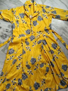 Floral Yellow Dress