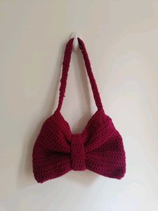 Crochet Bow Bag