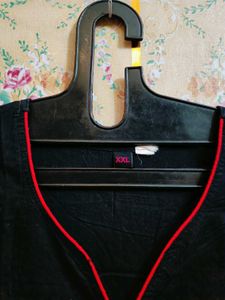 🇳🇿💫🎀Elegant Black Cotton Kurta