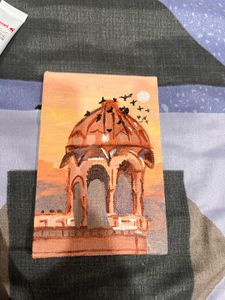Rajasthani palace acrylic painting 🖼️