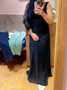 Black Sleeveless Maxi Dress