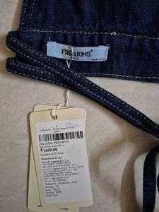 Denim Bralette Top