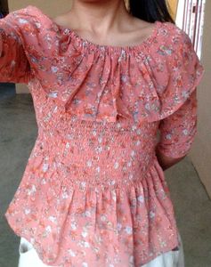 Floral Off-Shoulder Top