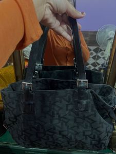 DKNY Hadlee Canvas Tote Bag