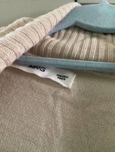 Mango Elegant Cream Cardigan