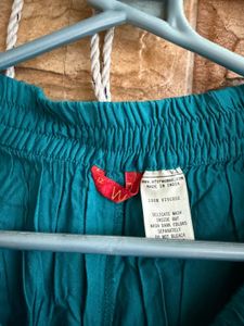 Teal Embroidered Kurta