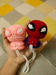 Crochet Spider-Man charm ✨🕸️
