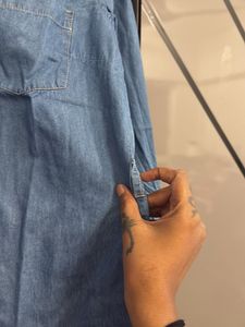 Denim Shirt Dress