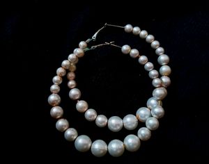 White Pearl Earrings