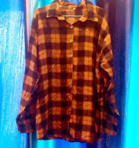 Brand New Stock Clearance Hazel Golden Brown Shirt