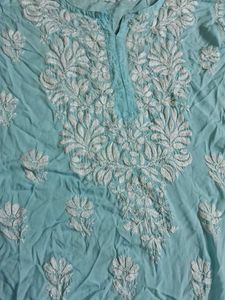 Chikankari Modal Kurta