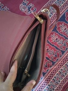Baggit Maroon Crossbody Bag