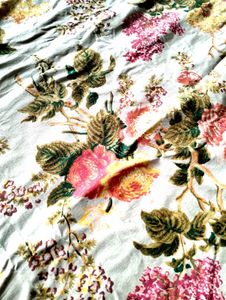 Floral Cotton Double Bedsheet