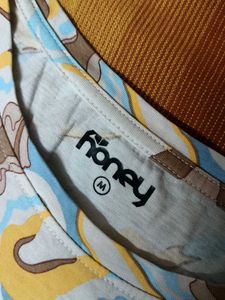 Homey Women Printed Cotton Casual Tshirt