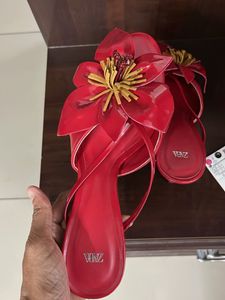 Zara Red Heels