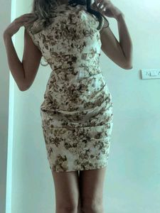 Chic sleeveless bodycon mini dress