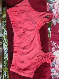 Comfortable Coral Bra