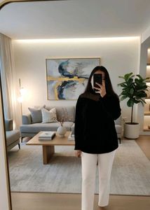 Elegant Brown Velvet Top