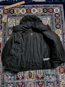 Black Puffer Jacket with Hood