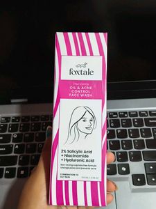 Foxtale Oil & Acne Control Face Wash