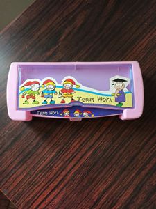 Combo of 5 [ frock-top, jeans, denim dress (10-12 yrs), 2 pencil boxes &amp; 1 geometry box]