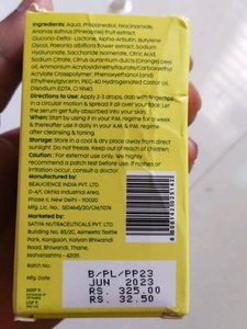 Plix - Pineapple De-pigmentation DEWY SERUM.