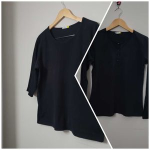 Bewakoof Women Black T-shirts