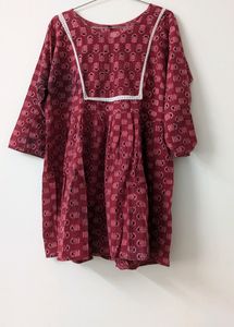 Maroon Tunic