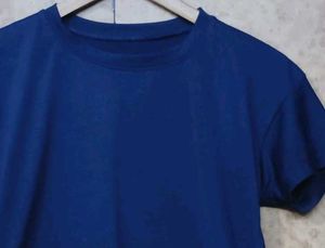 Navy Blue Crop Top