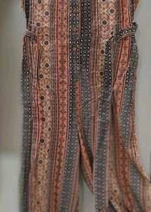 Boho Print Jumpsuit