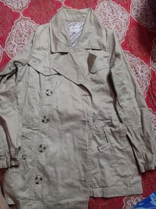 Beige Trench Coat / Overcoat