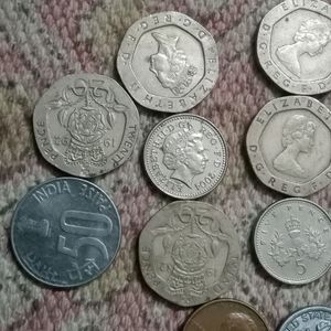 All Pence And Pound Coins