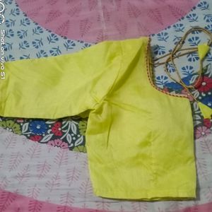 Yellow designer Blouse