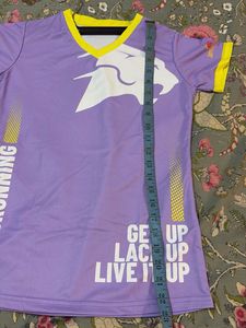 Purple Graphic T-shirt