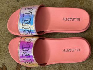 Bluearth Pink Slides