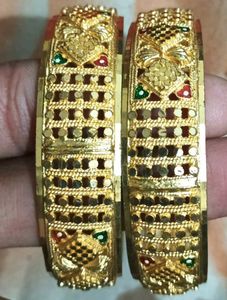 Golden Bangle Set