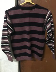 Striped Pullover Sweater