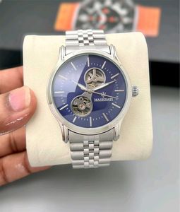 Maserati Silver Watch