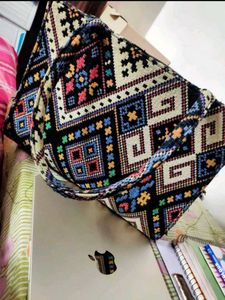 Stylish Ethnic Pattern Tote Bag