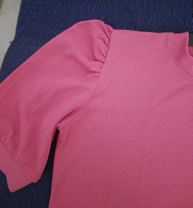 Women&#39;s Pink Top L