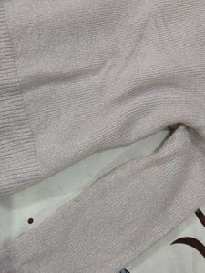 Cozy Knit Pullover Sweater with Shine