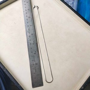 Slightly Used Pure Silver Traditional Snack Chain