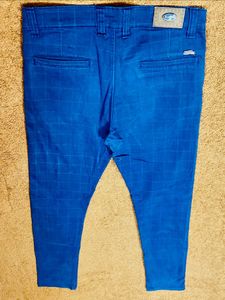 Nevy Blue Pro Fit Cotton Jeans