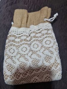 Lace Drawstring Pouch
