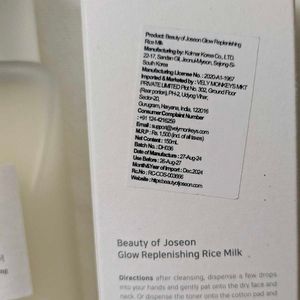Beauty Of Joseon Rice Milk Toner 10ml