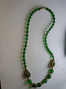 A beautiful green necklace