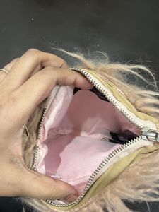 Zara Pink Fur Bag
