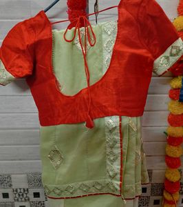 Elegant Saree with Blouse Piece