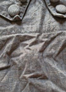 Checked Brown Skirt