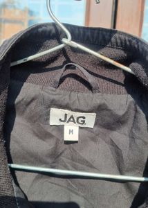 Classic Black Bomber Jacket